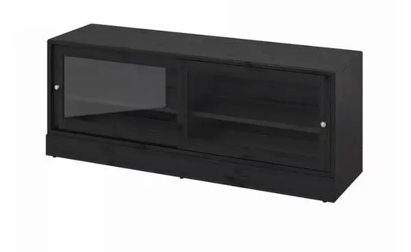 IKEA HAVSTA TV media unit with base in black