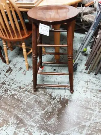 Oak Bar Stool 10418 10419