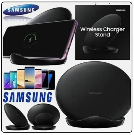 Samsung Qi Fast Charge Wireless Cellphone Charger & Stand For Sale