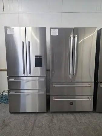 Stainless 4 Door Refrigerator