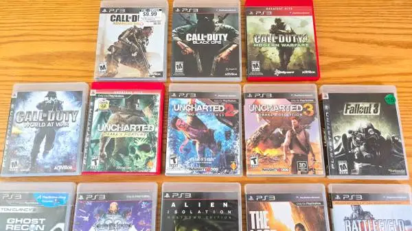 Lot of 13 Great Playstation 3 PS3 Games: Alien, Fallout, Uncharted etc