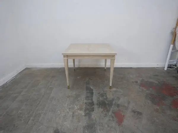 Century Maison French Country Blonde Cerused Oak Game Table
