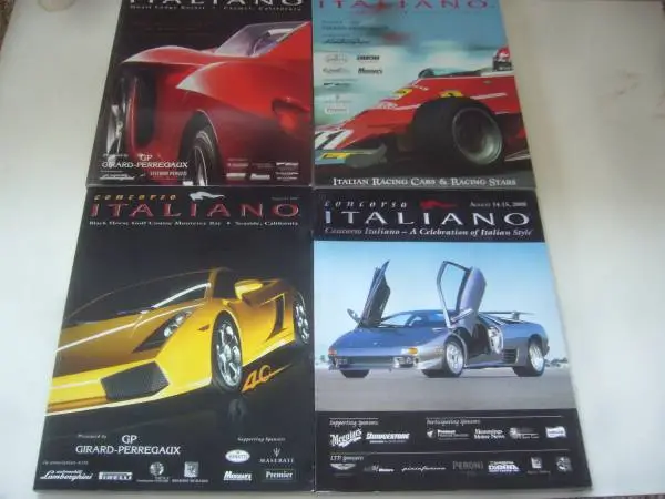 Italiano Concorso Programs 2001 2002 2003 2008