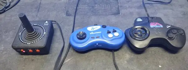 Atari, Intellivision and EA Sports Plug and Play Controllers