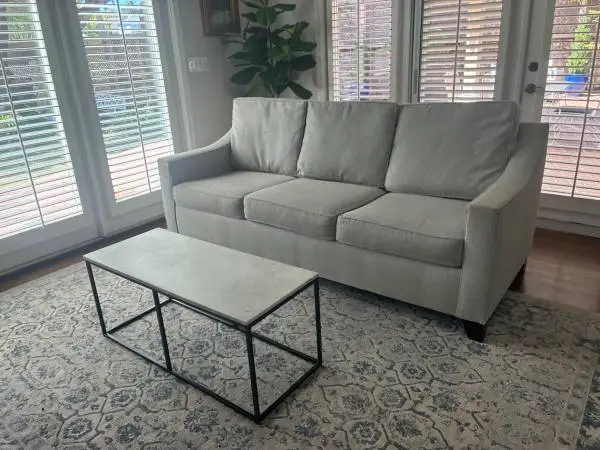 Pottery Barn Sofa and Coffee Table ( BUY TOGETHER OR SEPARATELY)