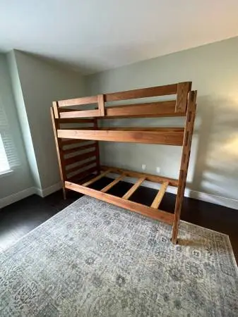 Solid Wood Amish Bunk Bed Converts to 2 Twin Beds | DutchCrafters