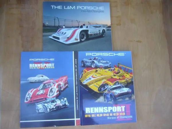 Porsche Rennsport Reunion Programs V&VI