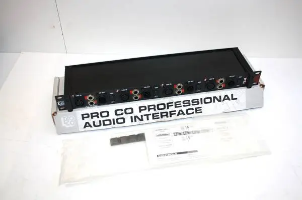 ProCo IT4 Direct Box 1RU 4 Channel Isolation Transformer Unit
