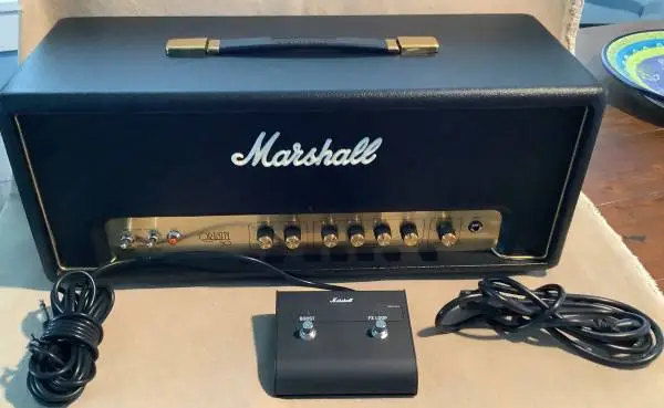Marshall ORI50H Origin 50-watt Tube Head Guitar Amp w Footswitch EXL!