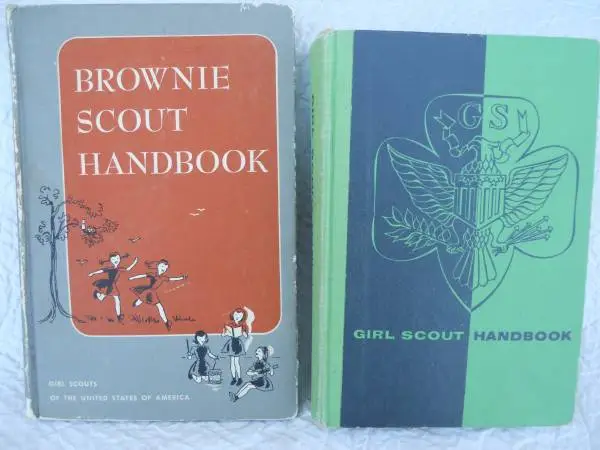 1950s Brownie and Girl Scout Handbooks