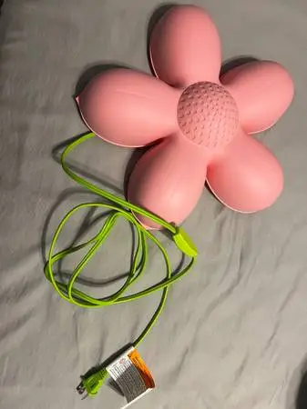 Smila Blomma IKEA 14” light pink Daisy Flower wall lamp