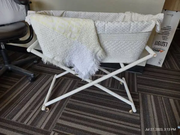 Wicker Baby Bed