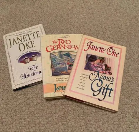 Janette Oke lot of 3 books