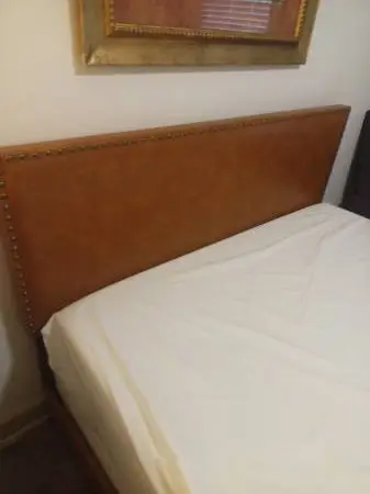 Queen Size Headboard & Queen Mattress & Queen Box spring