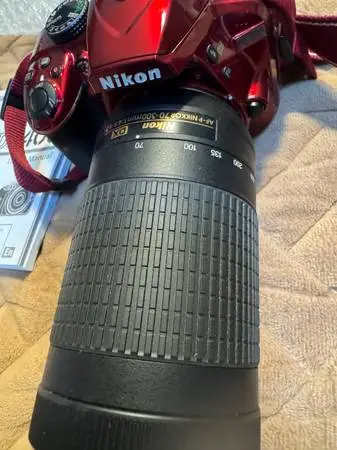 Nikon D3400 with lenses