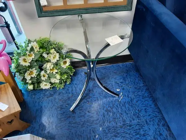 Glass Top Table  1914