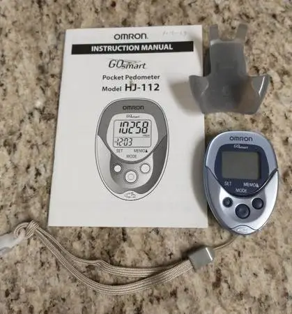 Omron Walking Style HJ-112 Digital Pocket Pedometer