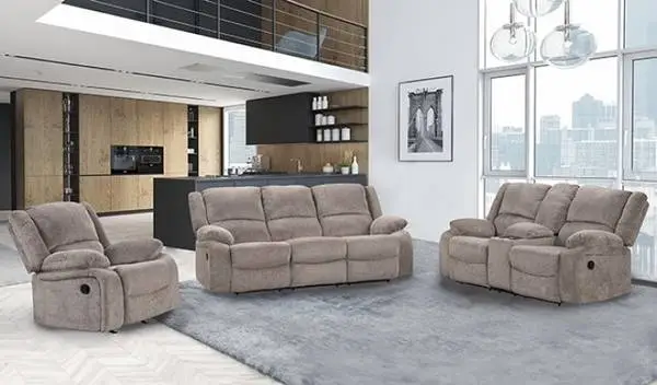 COSIMO 3 pc Reclining Sofa Set