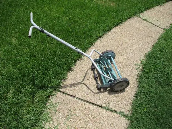 Antique push mower