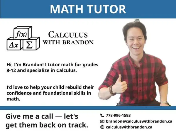 Helping students feel confident again -- MATH TUTOR