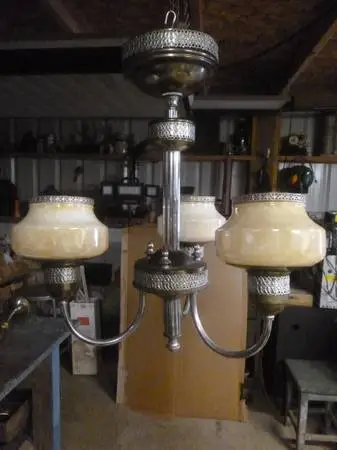 Gill Glass Chandelier $250.00 OBO
