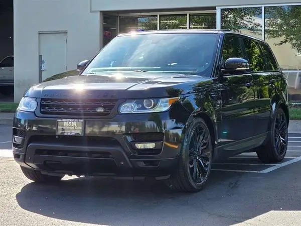 2014 Land Rover Range Rover Sport SUPERCHARGED 4X4 / V8 5.OL / PANO-ROOF / LOW M