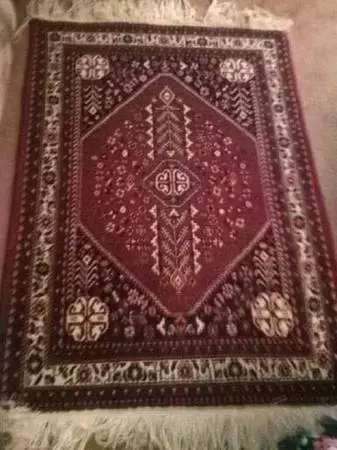 Persian kashan rug antique 40x60