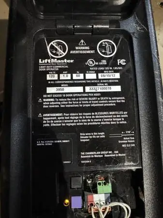 LiftMaster Roll Up Garage Door Opener