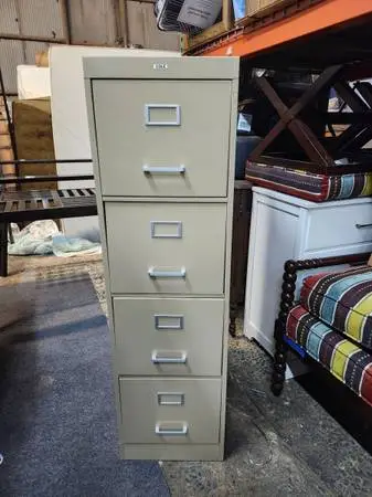 4-Drawer Vertical File Cabinet