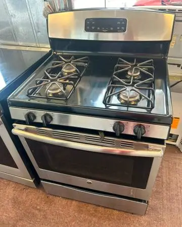 GE Gas Range Stainless Steel