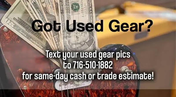 WE PAY MORE FOR YOUR MUSIC GEAR!