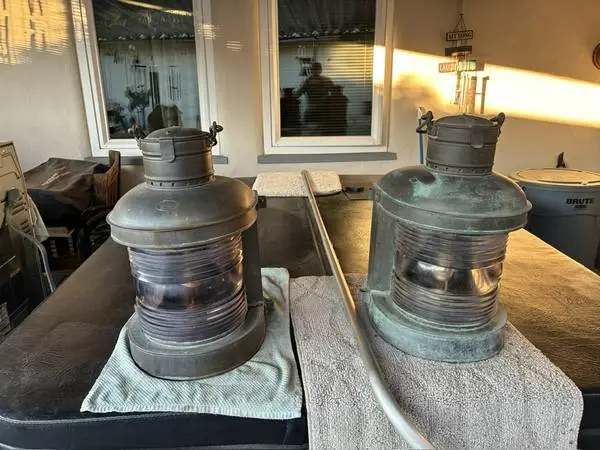Two Perko Pier Lanterns