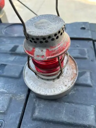Antique Handlan Oil Lamp Laclede Gas St Louis Mo