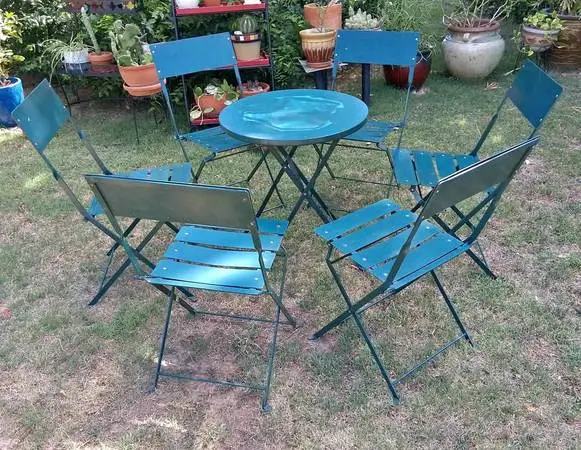 Foldable Fermob Bistro Classique Garden Bistro Set
