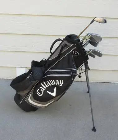 Golden Bear AV-61 Mens Golf Set w/Callaway Stand Golf Bag
