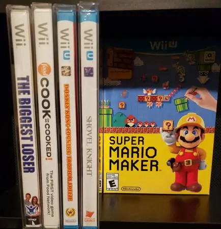 Nintendo Wii + Wii U Games Brand New Factory Sealed