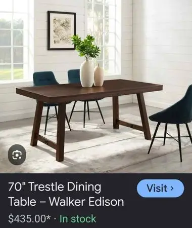 Dining Table / Futon Sofa