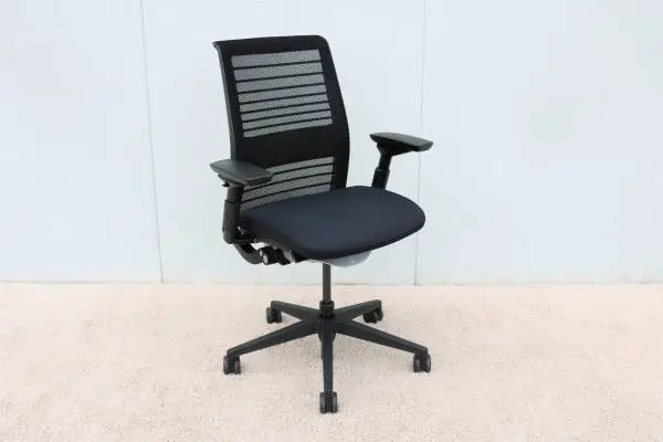 Steelcase Think Ergonomic Executive Chair Fully Adjustable in 3D Knit
