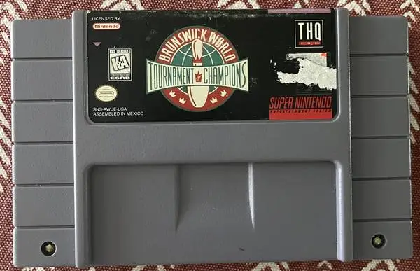 Brunswick World: Tournament of Champions SNES - *LOCAL PICKUP LISTING*