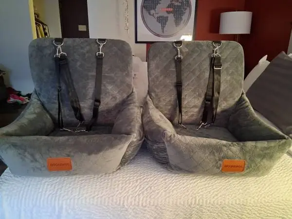 Luxury car dog seats