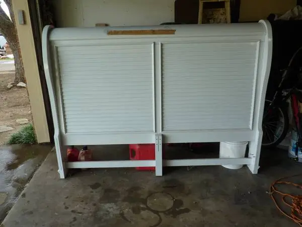 LARGE WHITE HEADBOARD FOR SALE