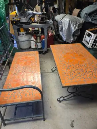 Tile Patio Set