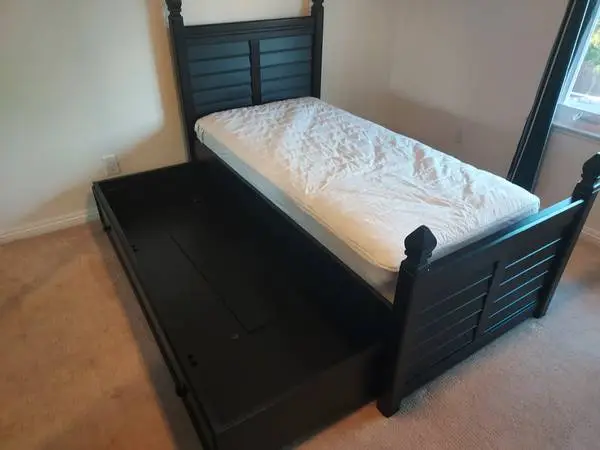 Twin trundle bed bedroom set