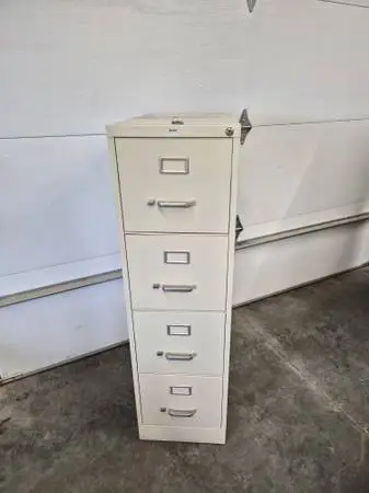 Locking Four Drawer File Cabinet ***DELIVERY AVAILABLE***