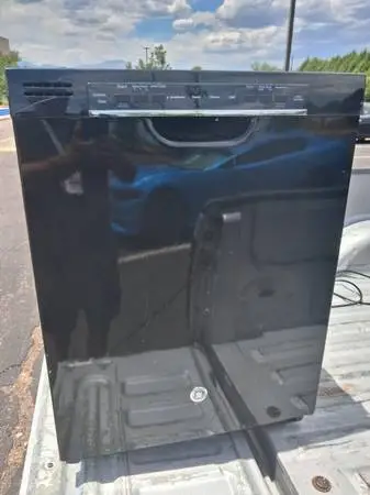 Pre owned dishwasher, black or stainless