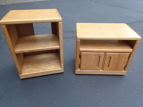 Oak 3 Shelf Cabinet/Dresser Or Oak TV Stand/Printer Stand - Choice
