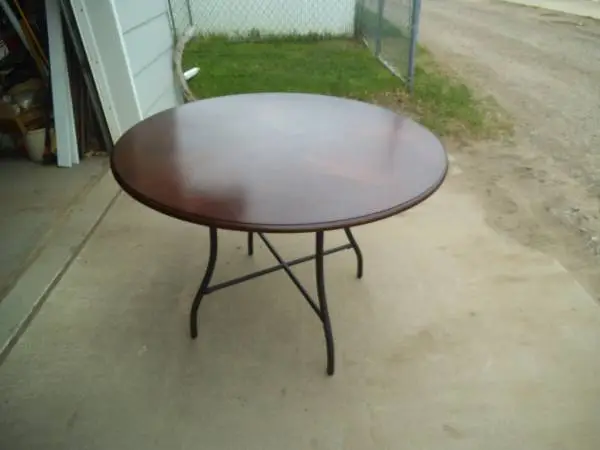 Table and Four Chairs