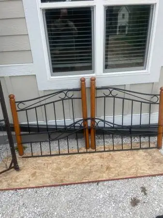 Daybed twin frame backrest, and two sides