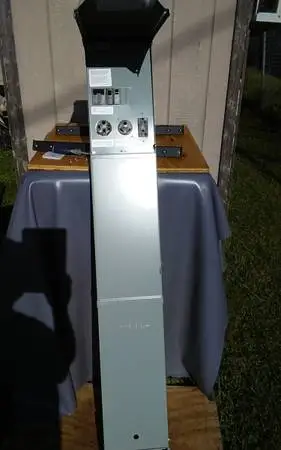 Midwest RV Pedestal - 50/30/20 Amp GFCI - Direct Bury