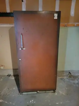 GE freezer antique